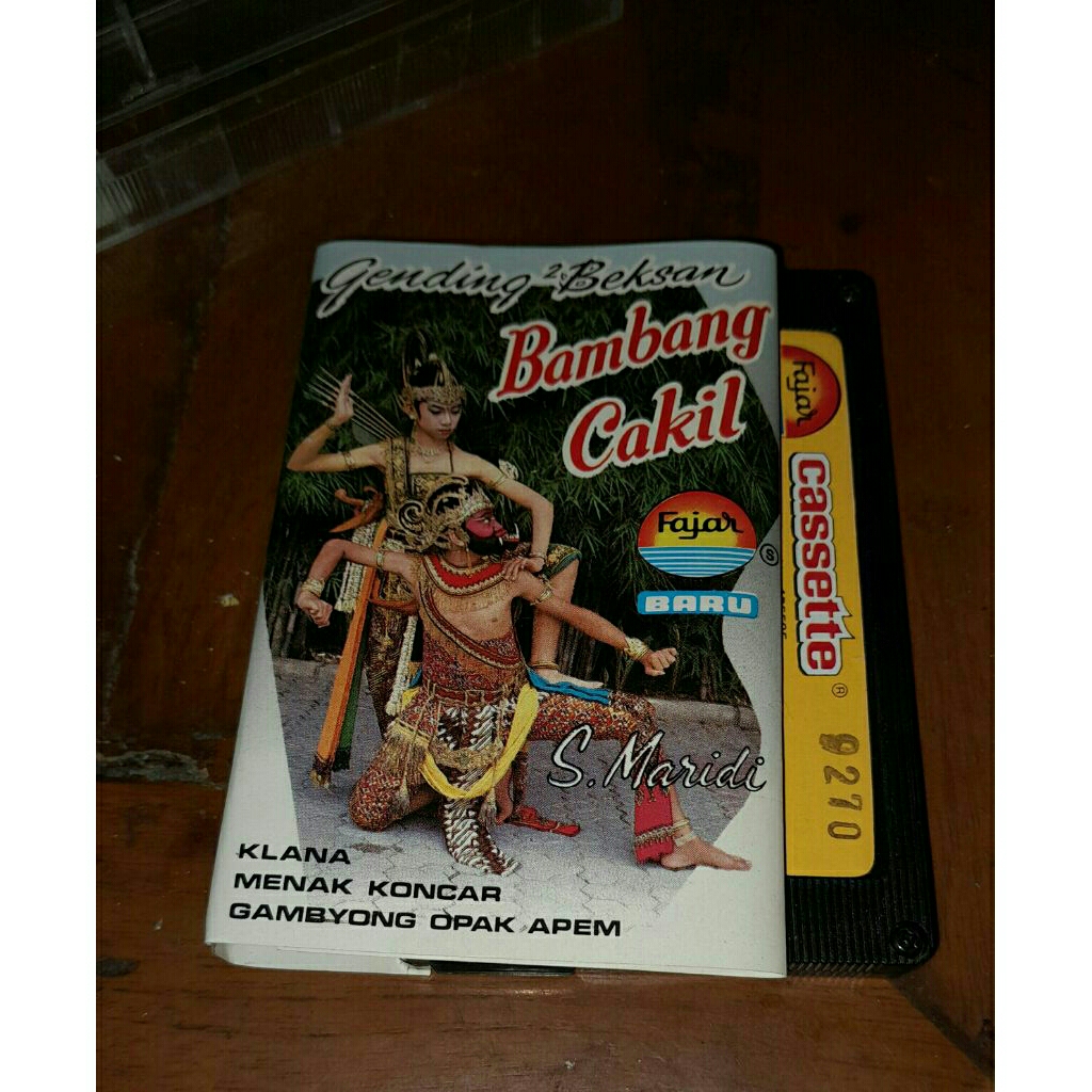 Kaset pita ketoprak Bambang Cakil