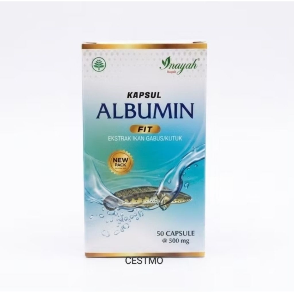 Albumin Fit Kapsul - Albumin Ekstrak Ikan Gabus