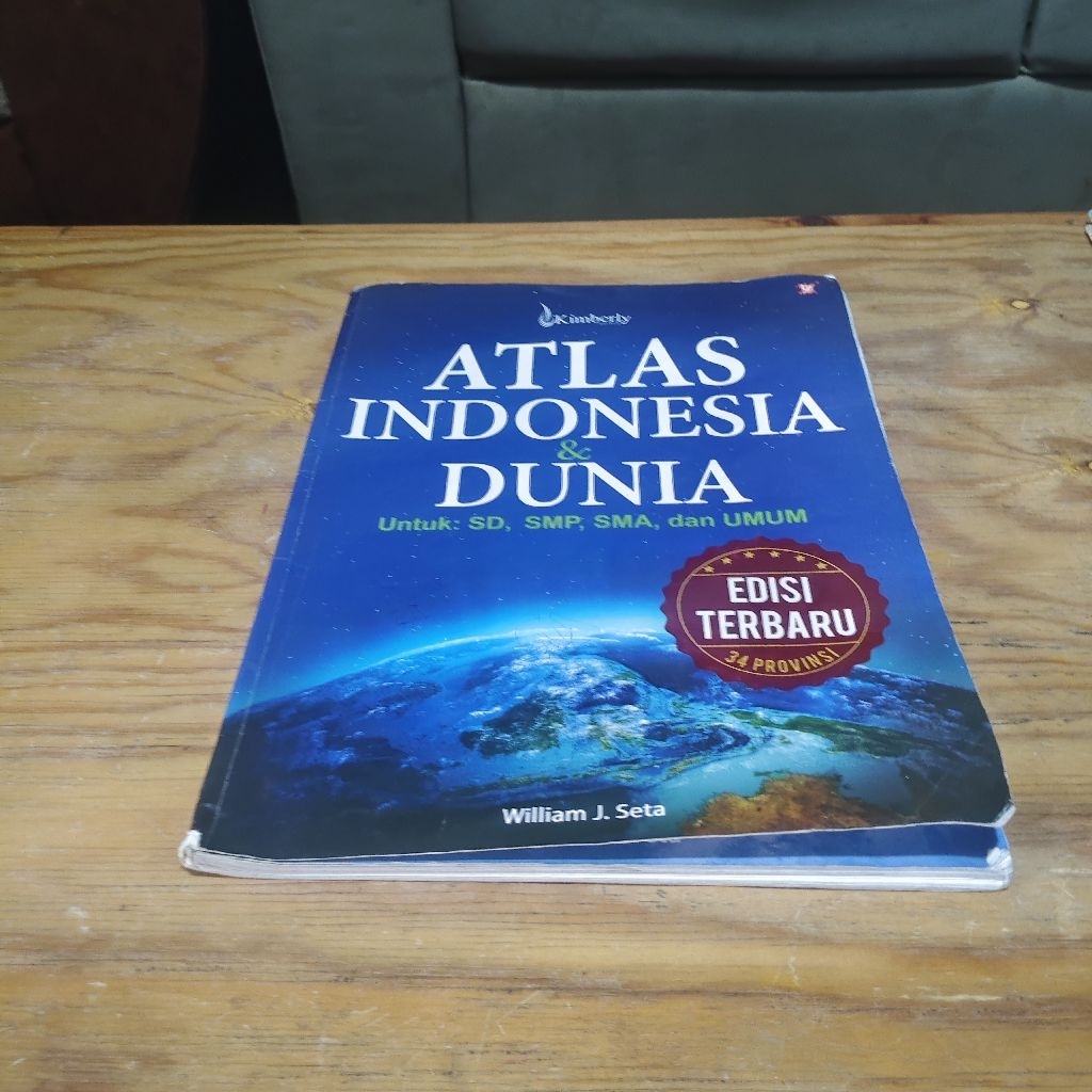 Buku Atlas Indoensia & Dunia Edisi Terbaru