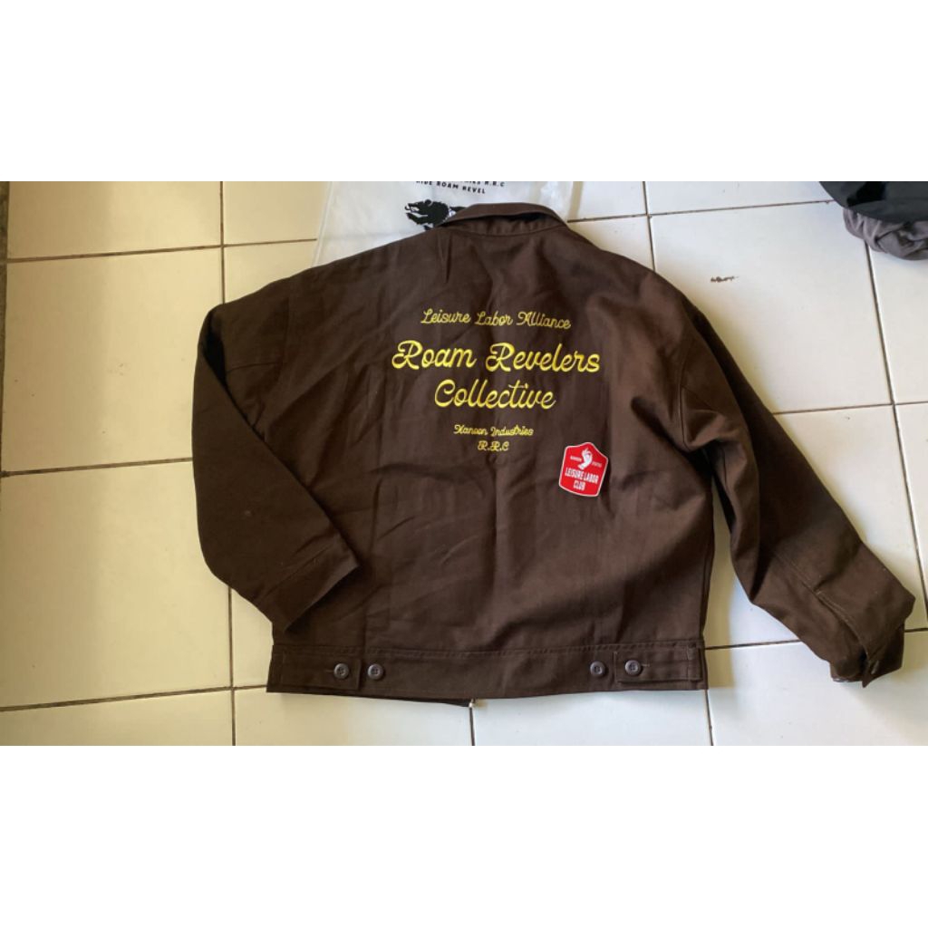 Work jacket hanoon industries preloved