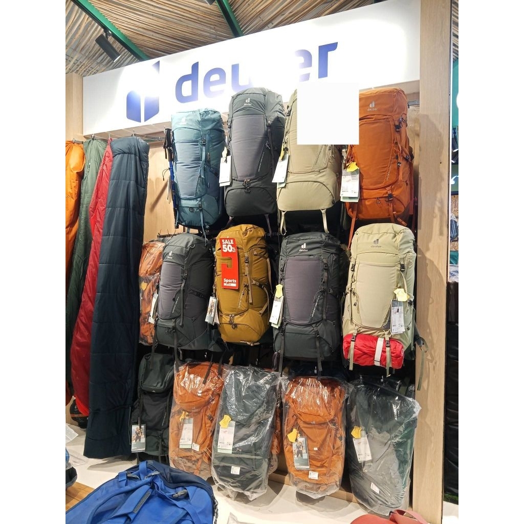 tas deuter backpack aircontact ultra 55liter