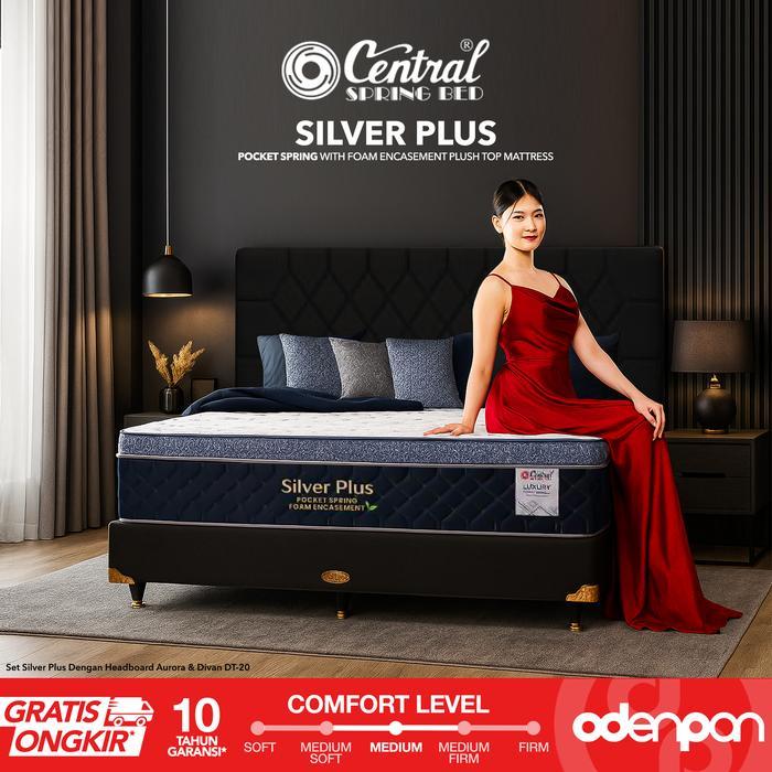 Spring Bed  CENTRAL SILVER PLUS 160 X200