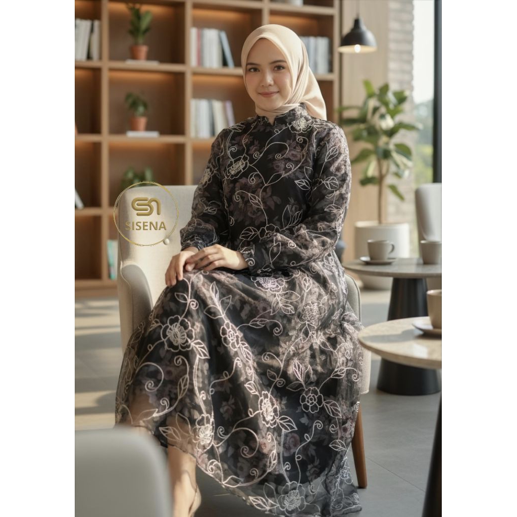 New Collection Jumy vol 2 // Keinara // Fadilla MIDI Dress  by Sisena