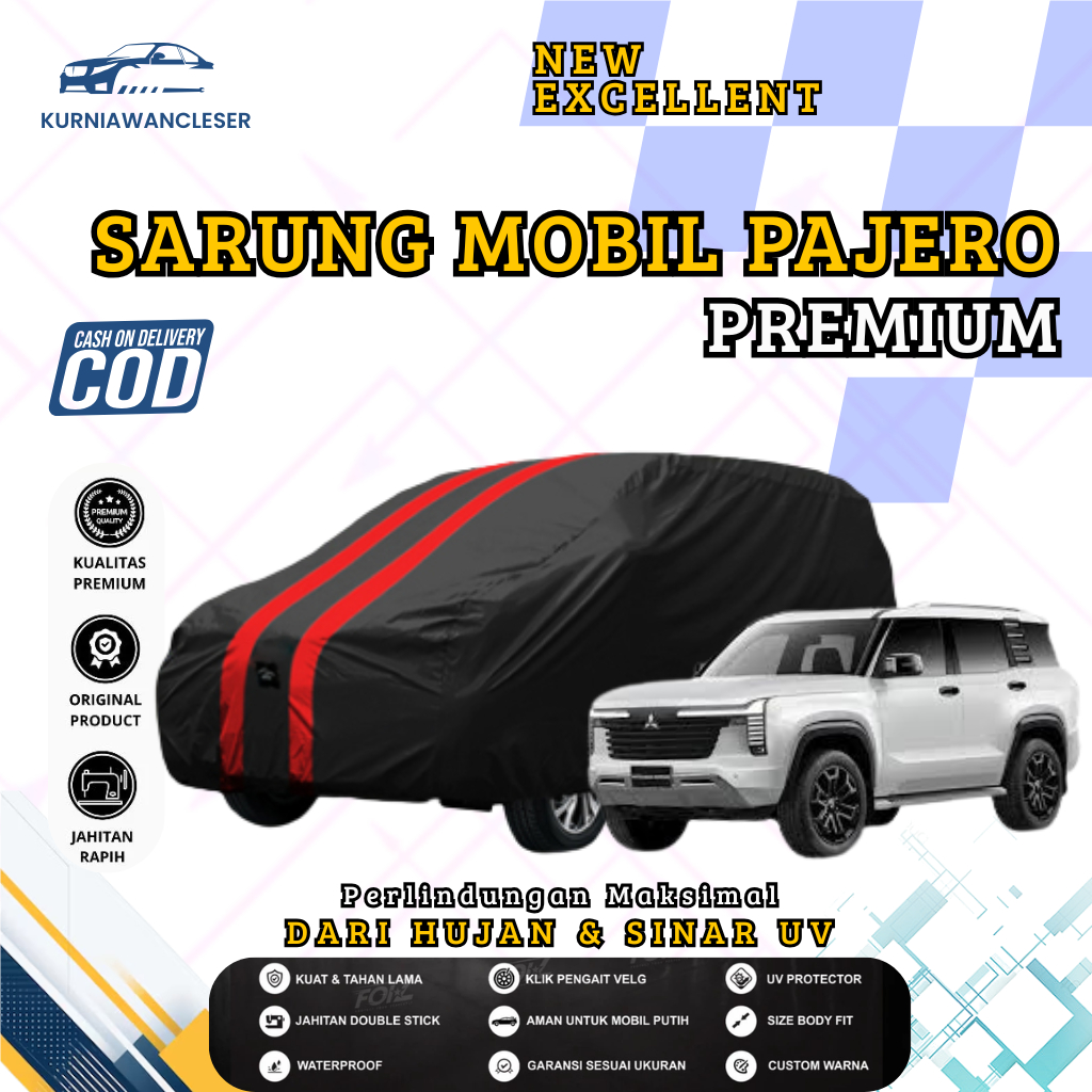 cover mobil / sarung selimut penutup mobil pajero Waterproof Indoor Outdoor / Cover Sarung Mobil