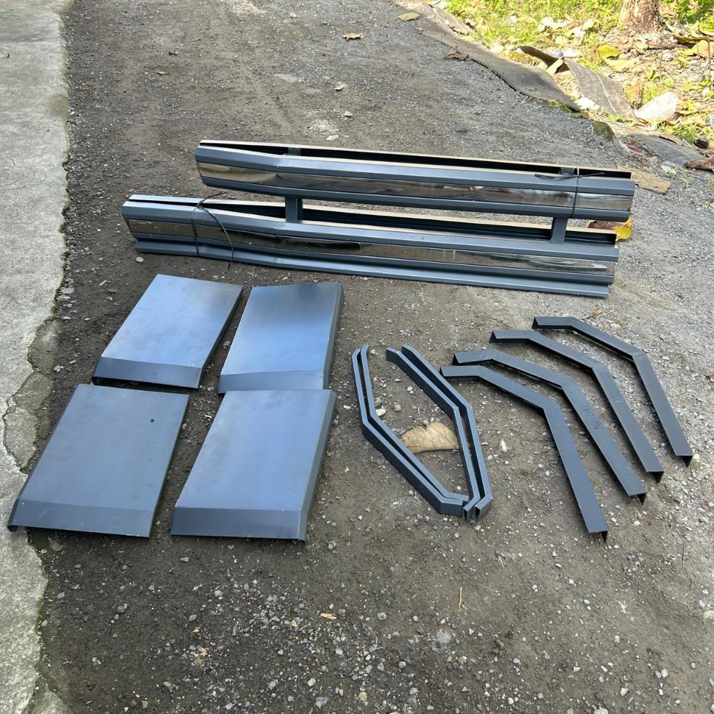 Paket Pengaman Samping Pickup Carry 1.0, Futura/T120SS & New Carry Tayo Model Herex. Set Slebor Bula
