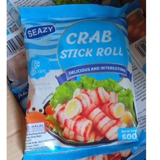 SEAZY Crab Stick Roll 500 gr