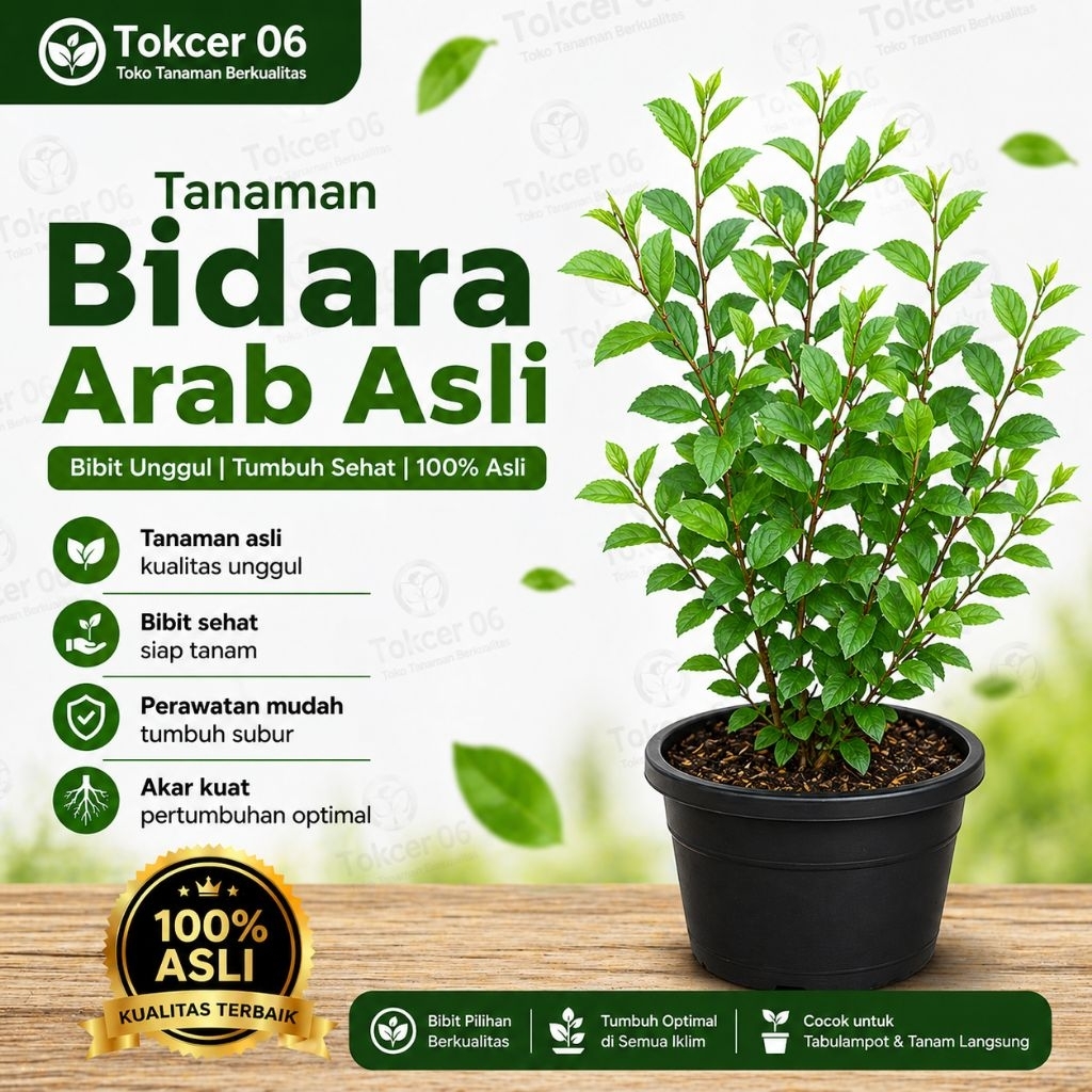 Tanaman Bidara Arab Asli / Bibit Bidara Arab / Pohon Bidara Arab