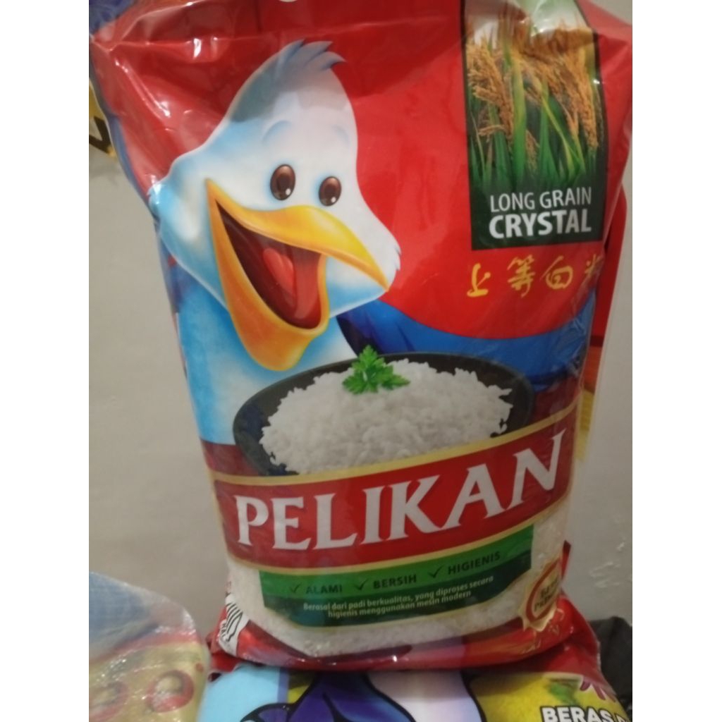 beras pelikan premium 3kg