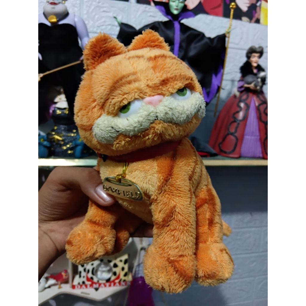 boneka plushie ty cat garfield cakep