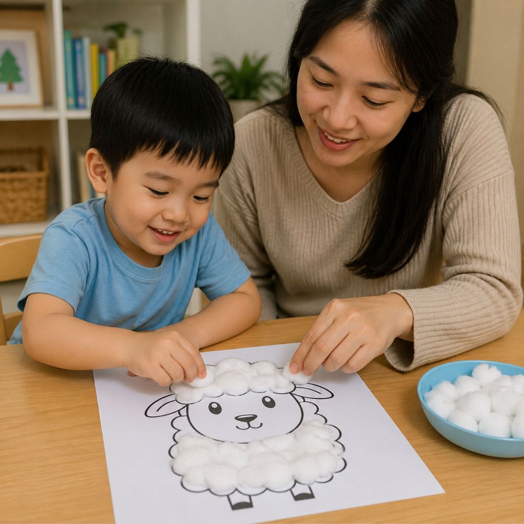 WORKSHEET ANAK 2-3tahun. MOM and KIDS WORKSHEET