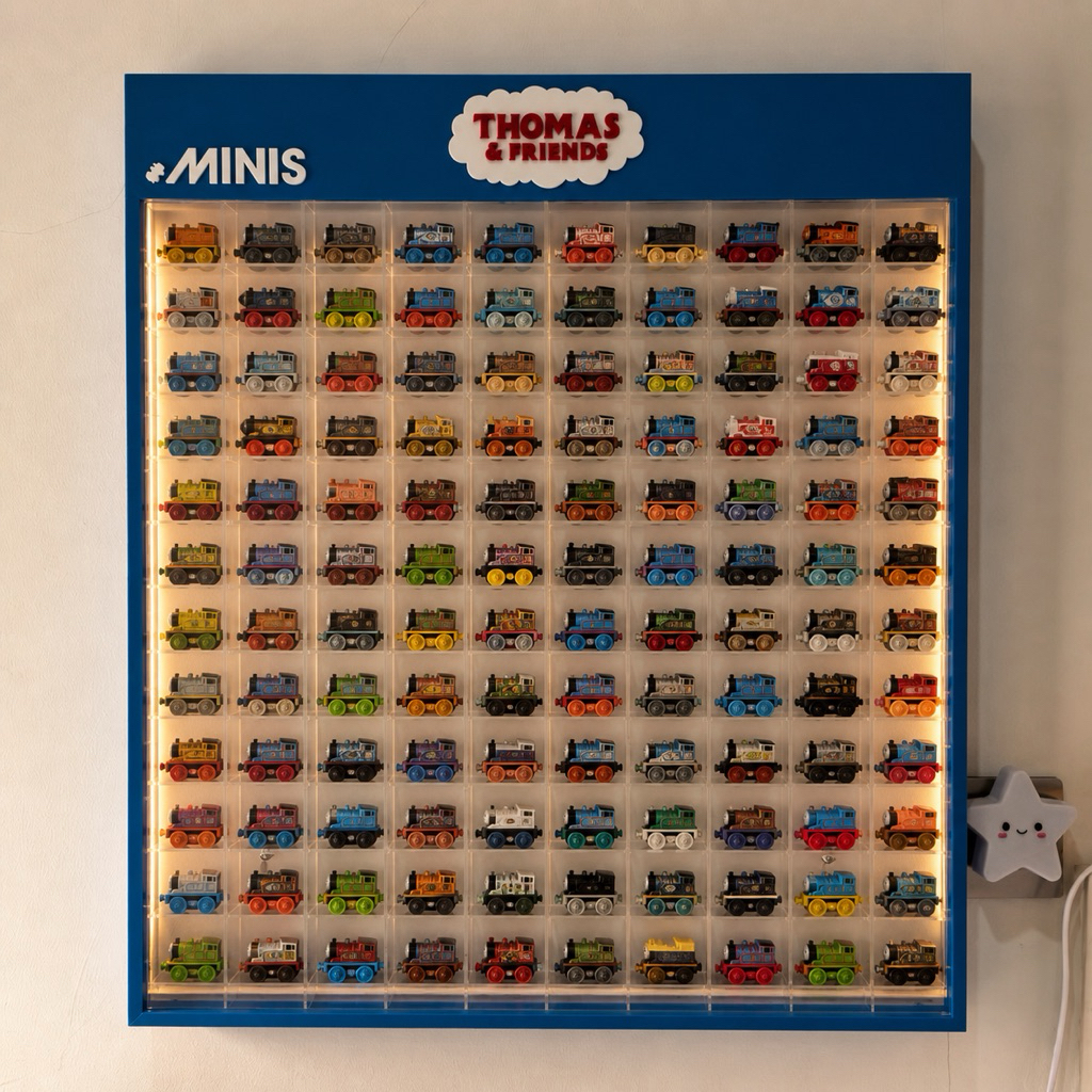 KOTAK ACRILIC PAJANGAN THOMAS MINIS ORIGINAL