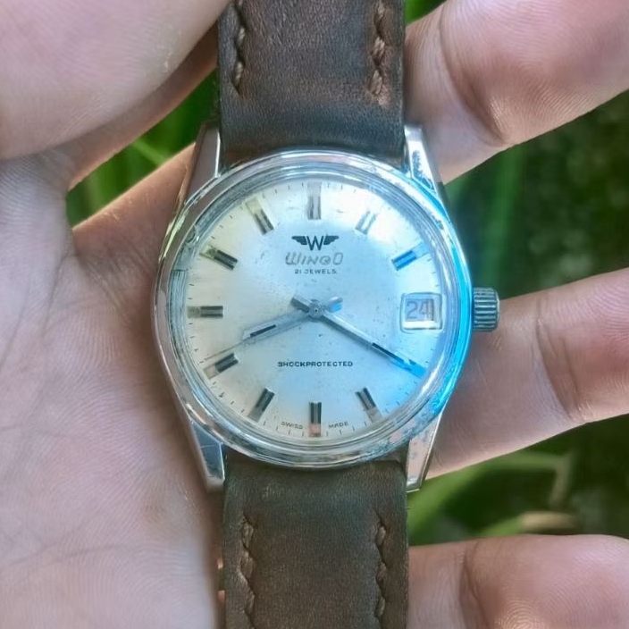 Jam Tangan Wingo Manual Winding Original