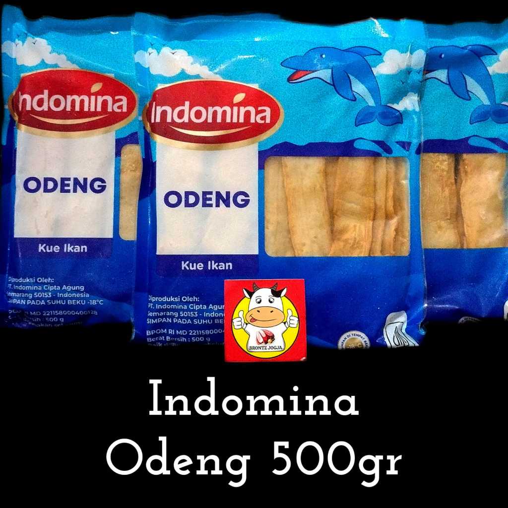 INDOMINA ODENG FISH CAKE 500GR-FROZEN FOOD-BRONTZ JOGJA