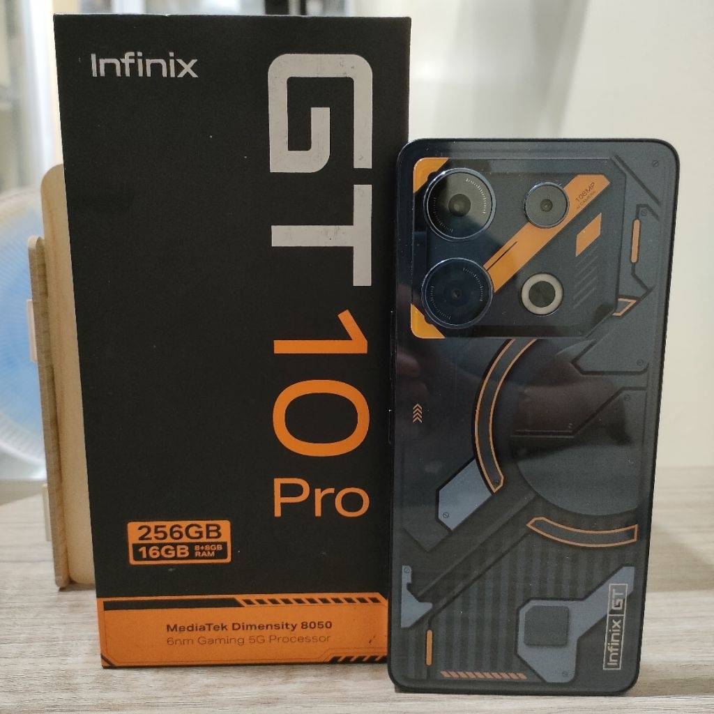 Handphone Infinix GT 10 Pro 5G Ram 8 256 GB