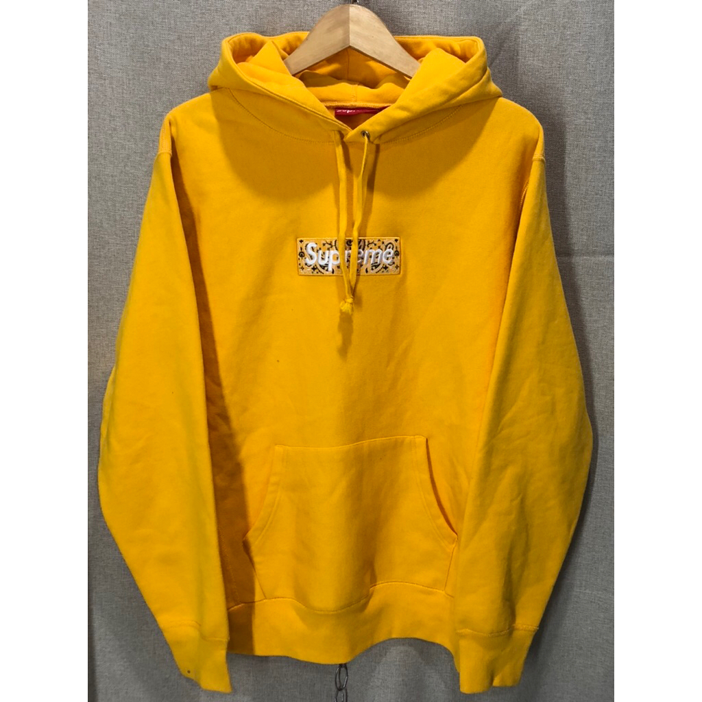Hoodie Jumper LogoBox Paisley Patern