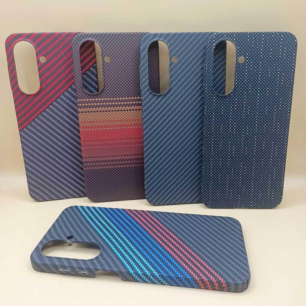 V2 - Case Untuk Galaxy A17 Carbon Fiber Premium Support Magsafe