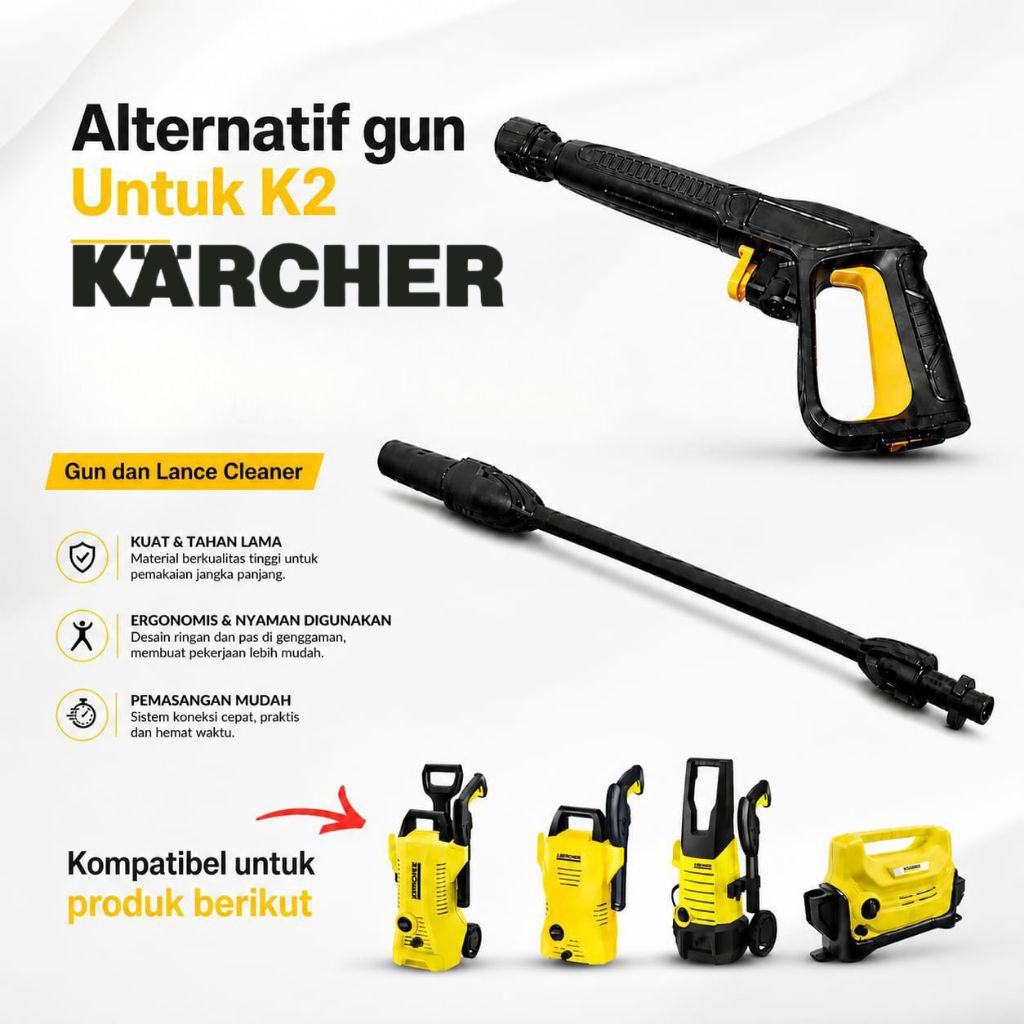 Alternatif Gun Untuk Karcher K2/K1 . Gun Untuk Karcher K1 Gun Karcher K2. Gun karcher