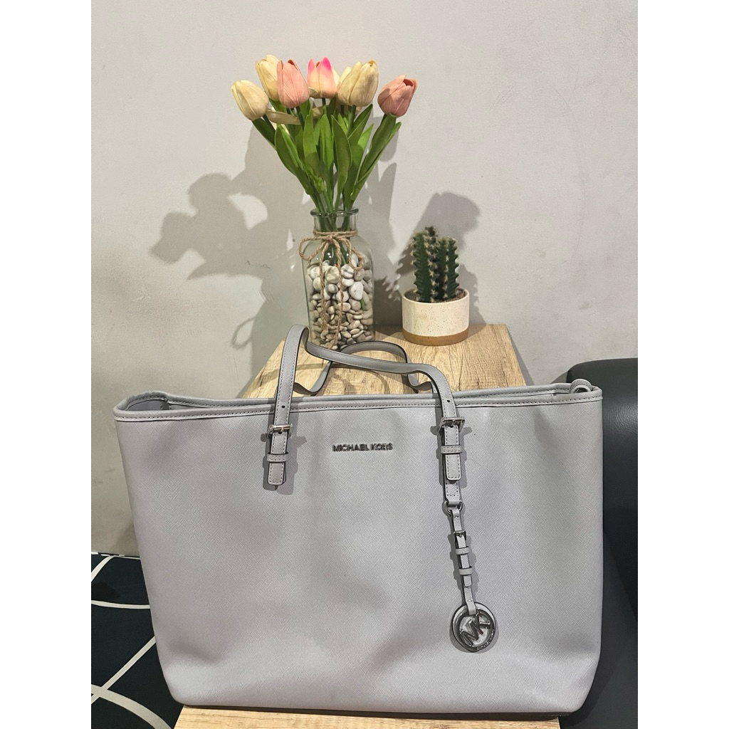 Tas MK Tote Grey Large Original Preloved