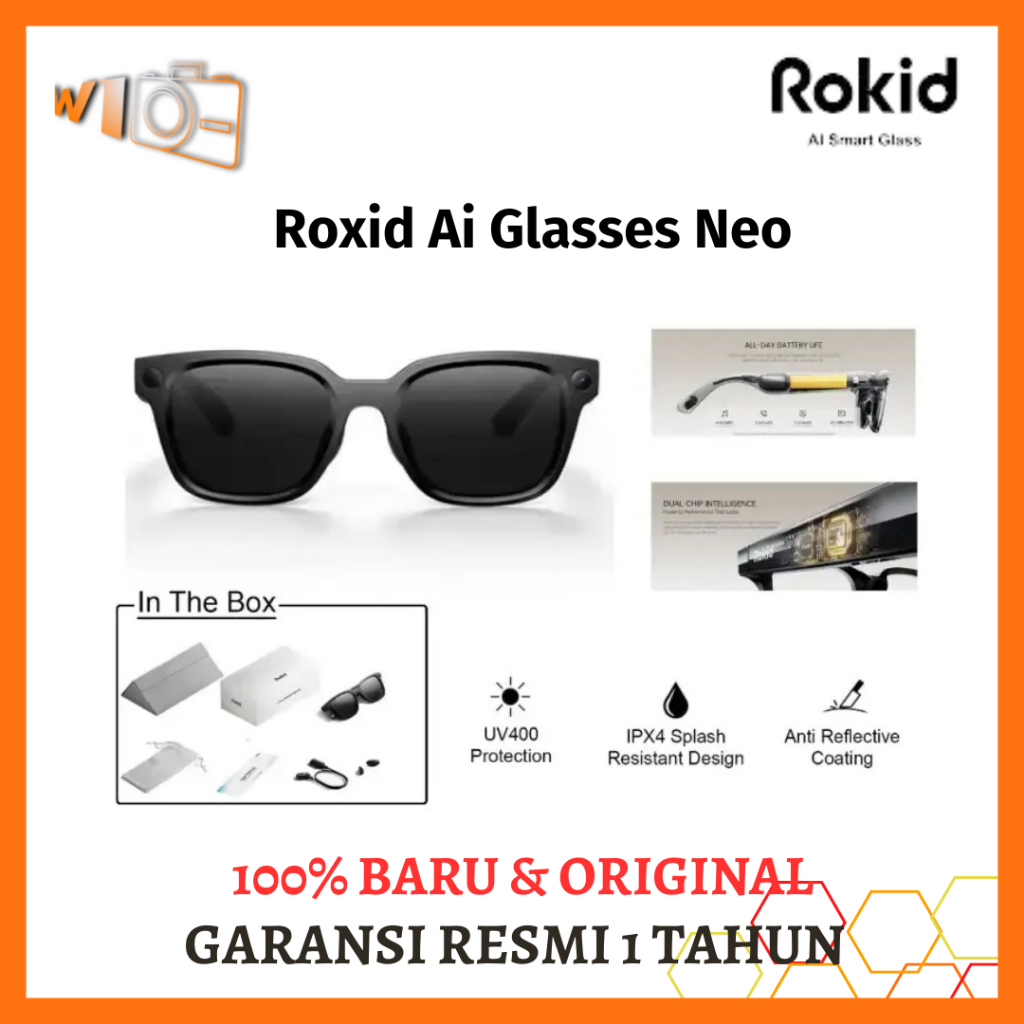 Rokid AI Glasses Neo RV203 AI-Powered Smart Glasses