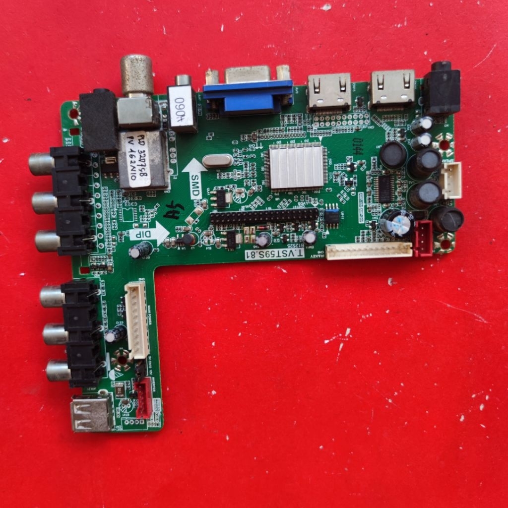 mb mobo mainboard module mesin tv POLYTRON PLD 32D758 PLD32D758