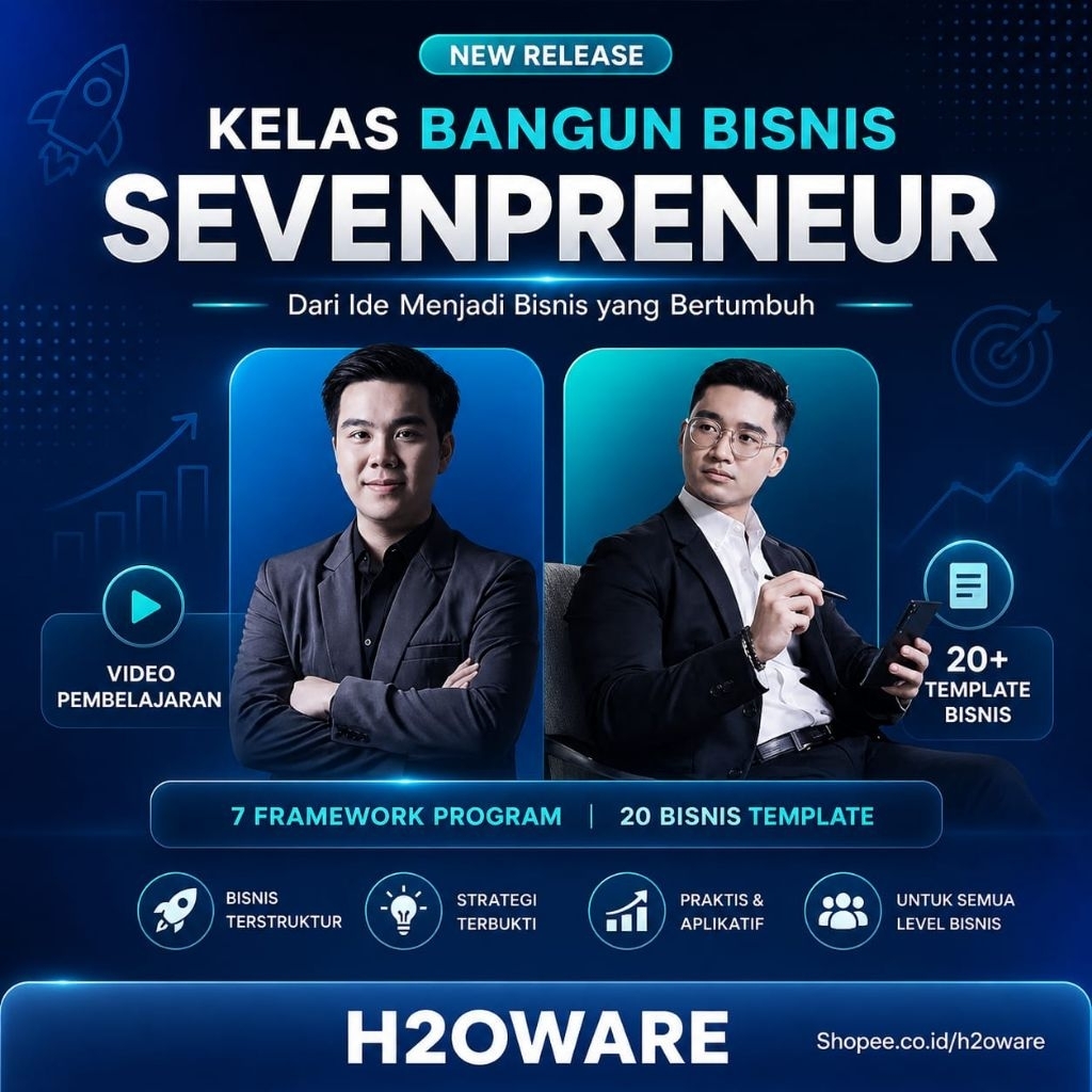 Ecourse - Kelas Bangun Bisnis Sevenpreneur