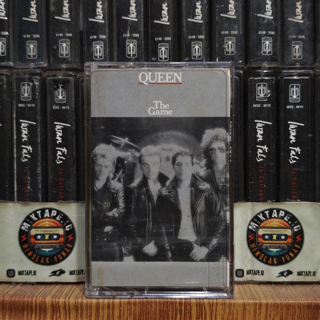 Kaset - Queen - The Game (Import) - Radio Tape - Kaset Pita - Radio - Pemutar Kaset - Retro - Classi
