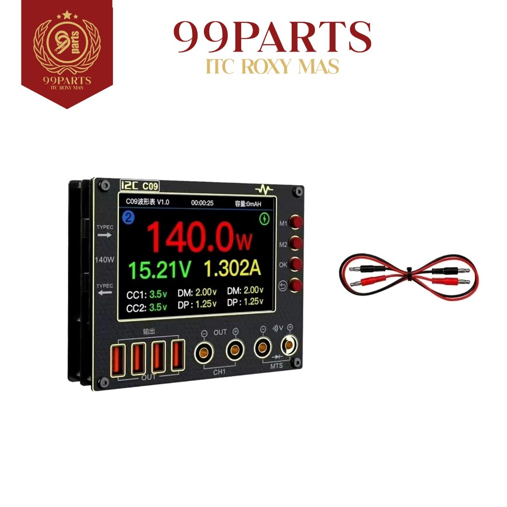 99SPS -  Powermeter I2C C09 / I2C C09 Mini Powermeter / Alat Ukur Daya I2C C09
