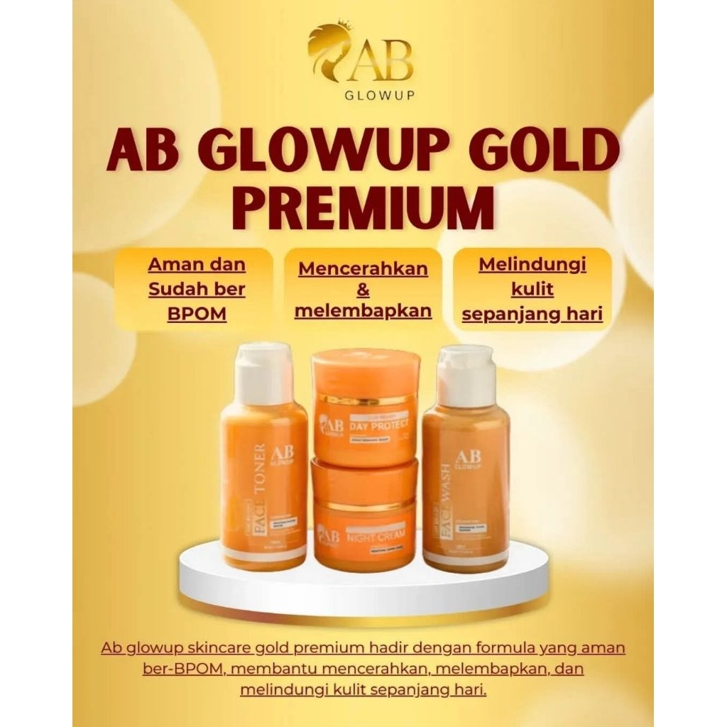 GLOW UP BY AB PREMIUM (TANPA CREAM MLM) BISA COD