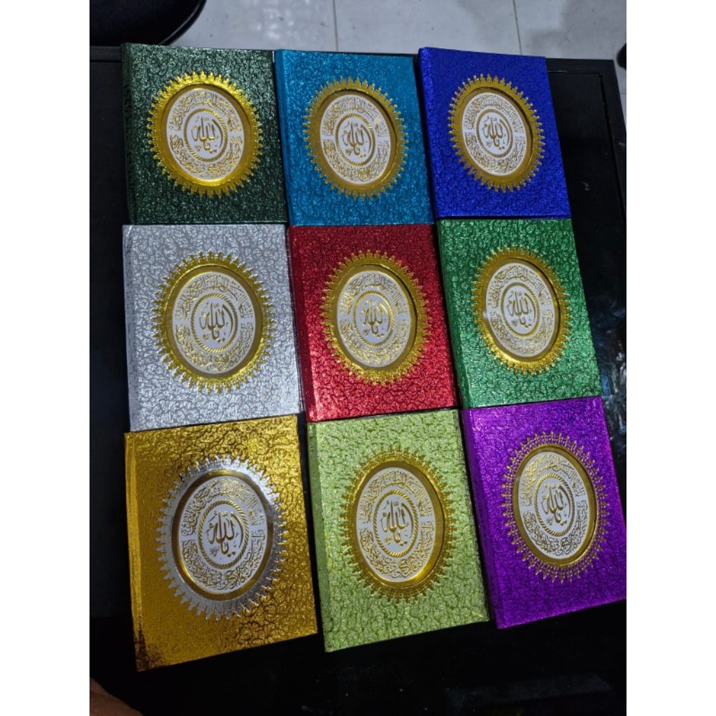 Buku yasin Hard cover 148-240 Halaman  + Foto kertas HVS-MP/AP