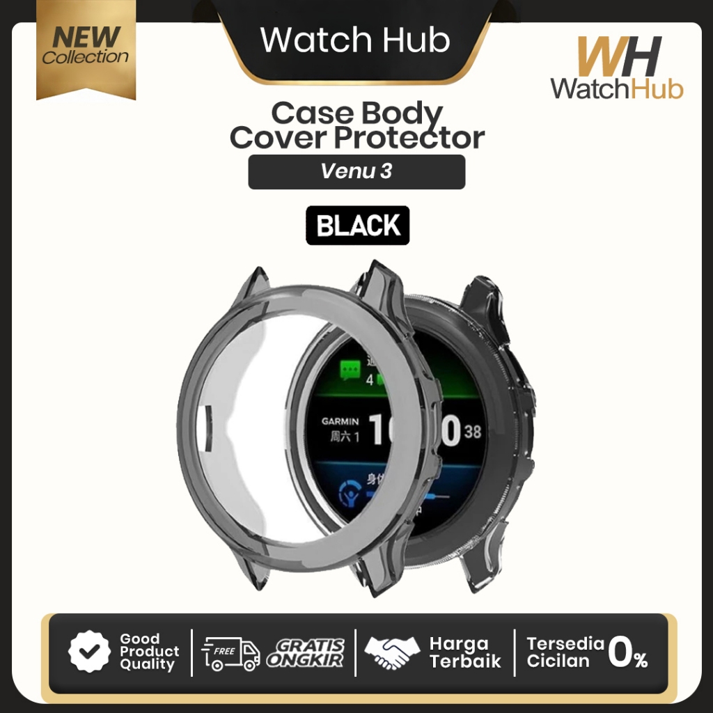 Cover Pelindung Body Garmin Venu 3 Watch TPU Case Protector Venu 3