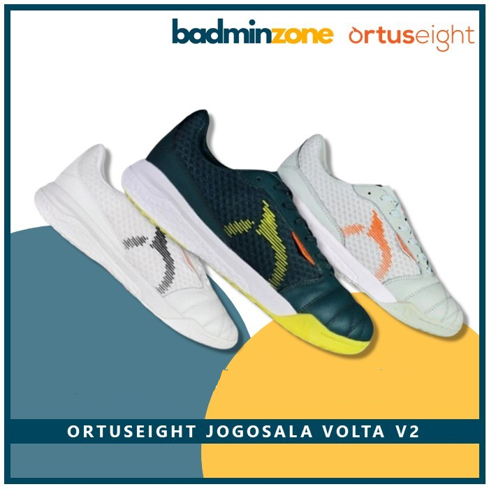Sepatu Futsal Ortuseight Jogosala Volta V2 IN Sepatu Sneakers Olahraga Futsal Indoor Ortus