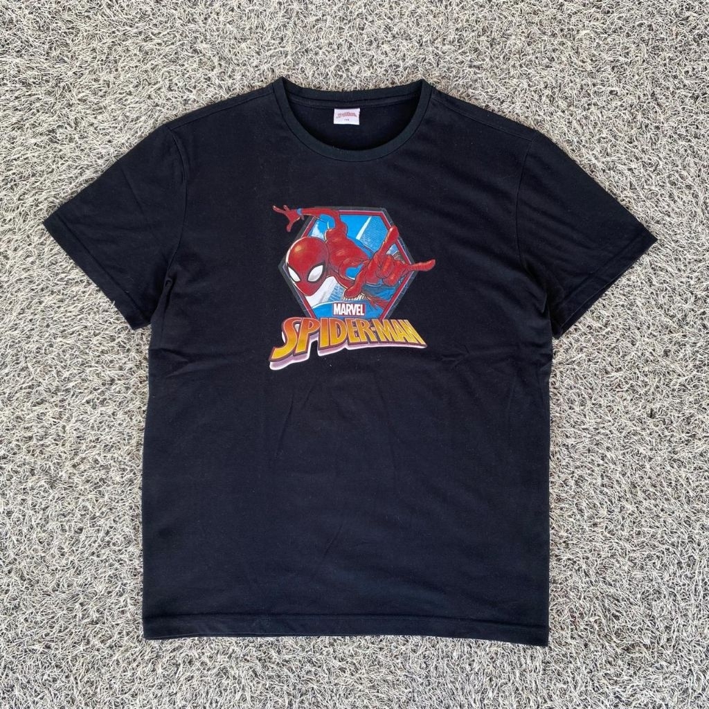 marvel x spiderman tee kaos marvel official spiderman