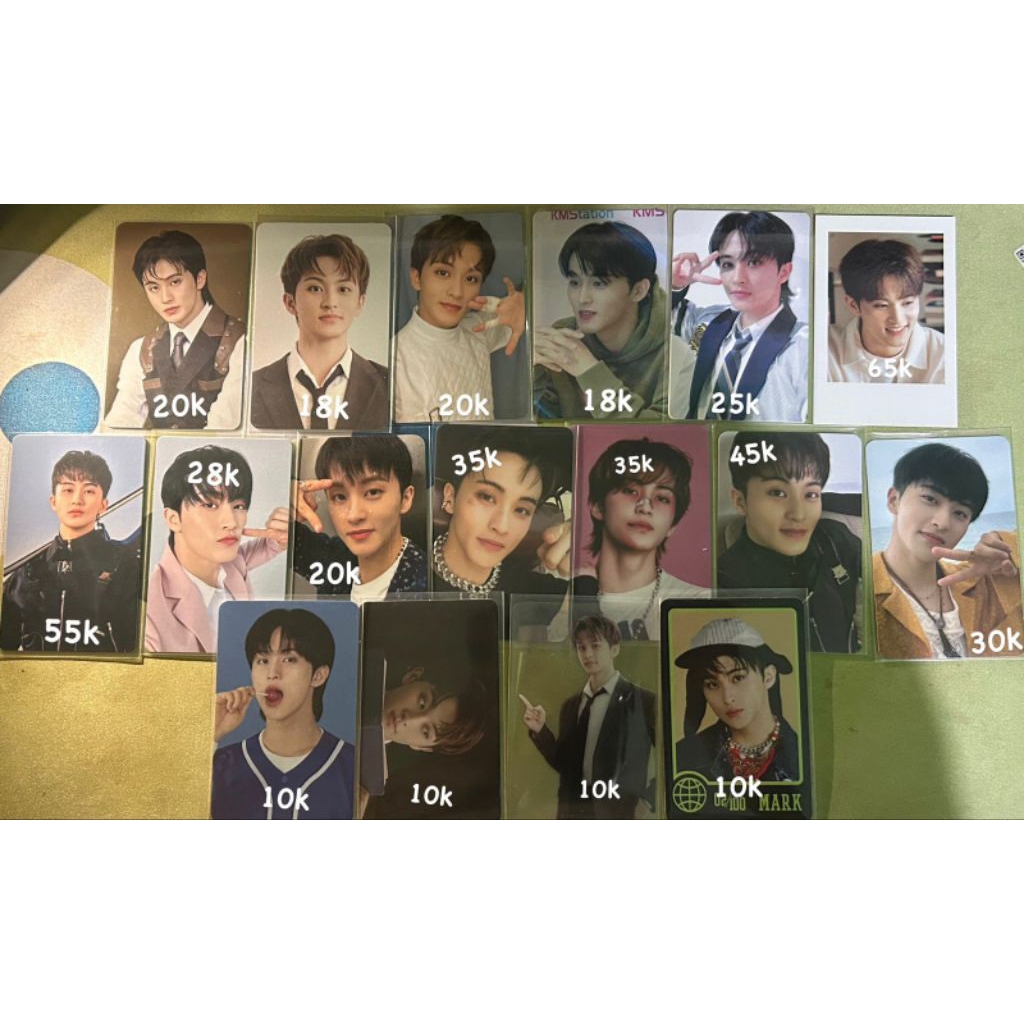 Photocard Mark lee Clearance sale pob istj bto golden age steampunk jepang official