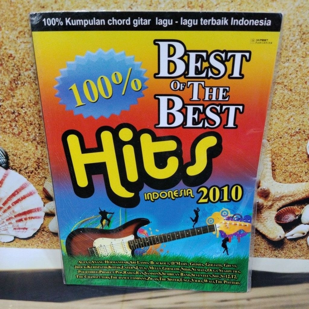 BUKU BARU ORIGINAL SEGEL:KUMPULAN Chord Gitar Lagu-Lagu Terbaik Indonesia)BEST OF THE BEST HITS INDO