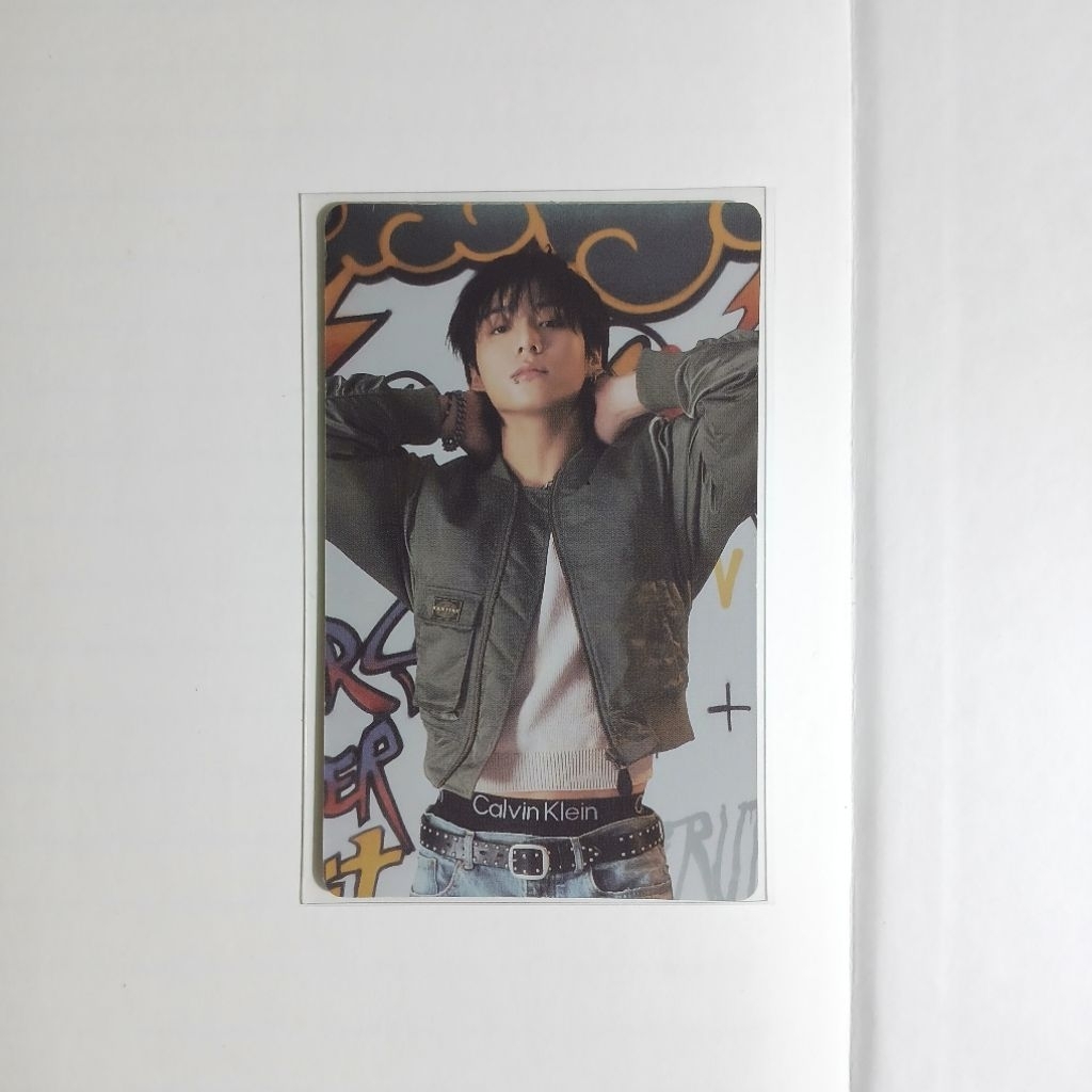 Jungkook Lucky Draw Golden Photocard Offline Store