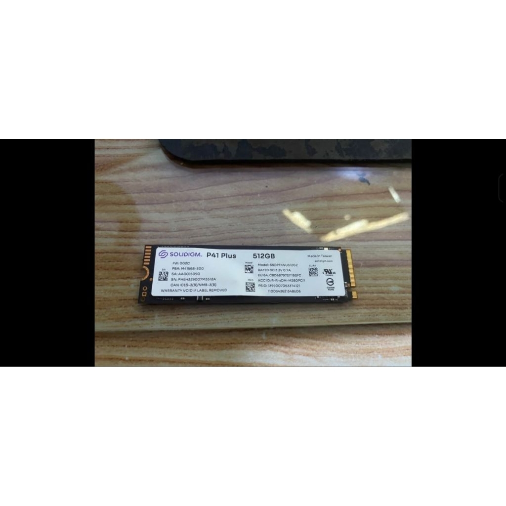 SSD NVMe SOLIDIGM 512GB Gen4