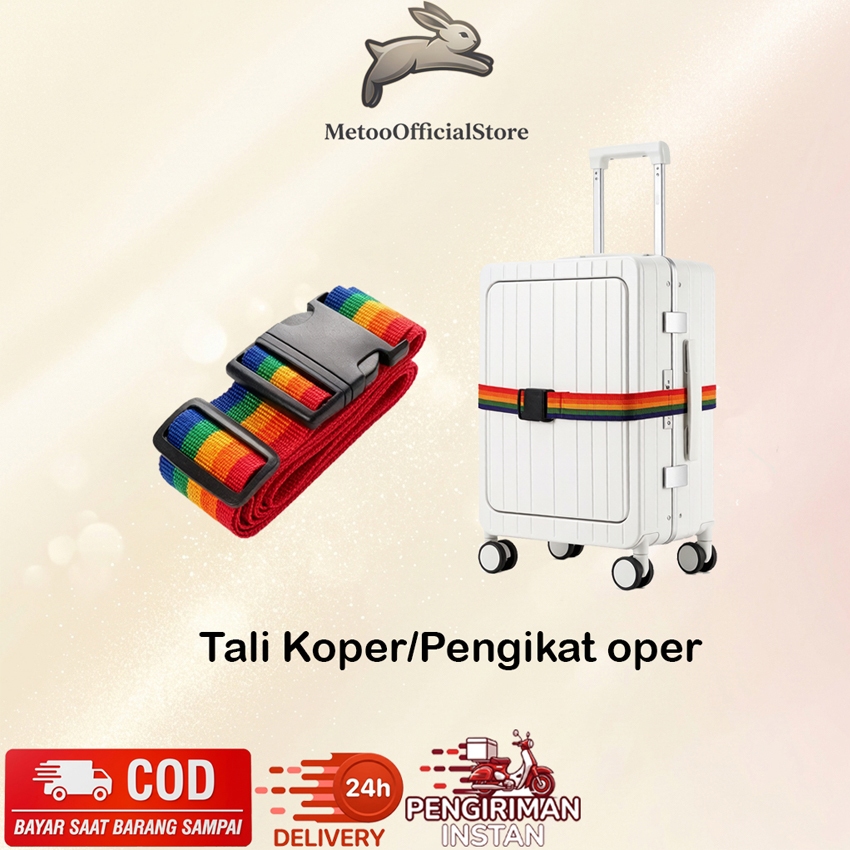 Metoo Sabuk Koper Strap Koper Pengikat Koper Tali Koper Kuat Elastis