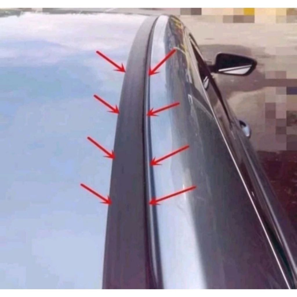 KARET ROOF/LIST MOULDING/KARET ATAP PROTON EXORA ORIGINAL