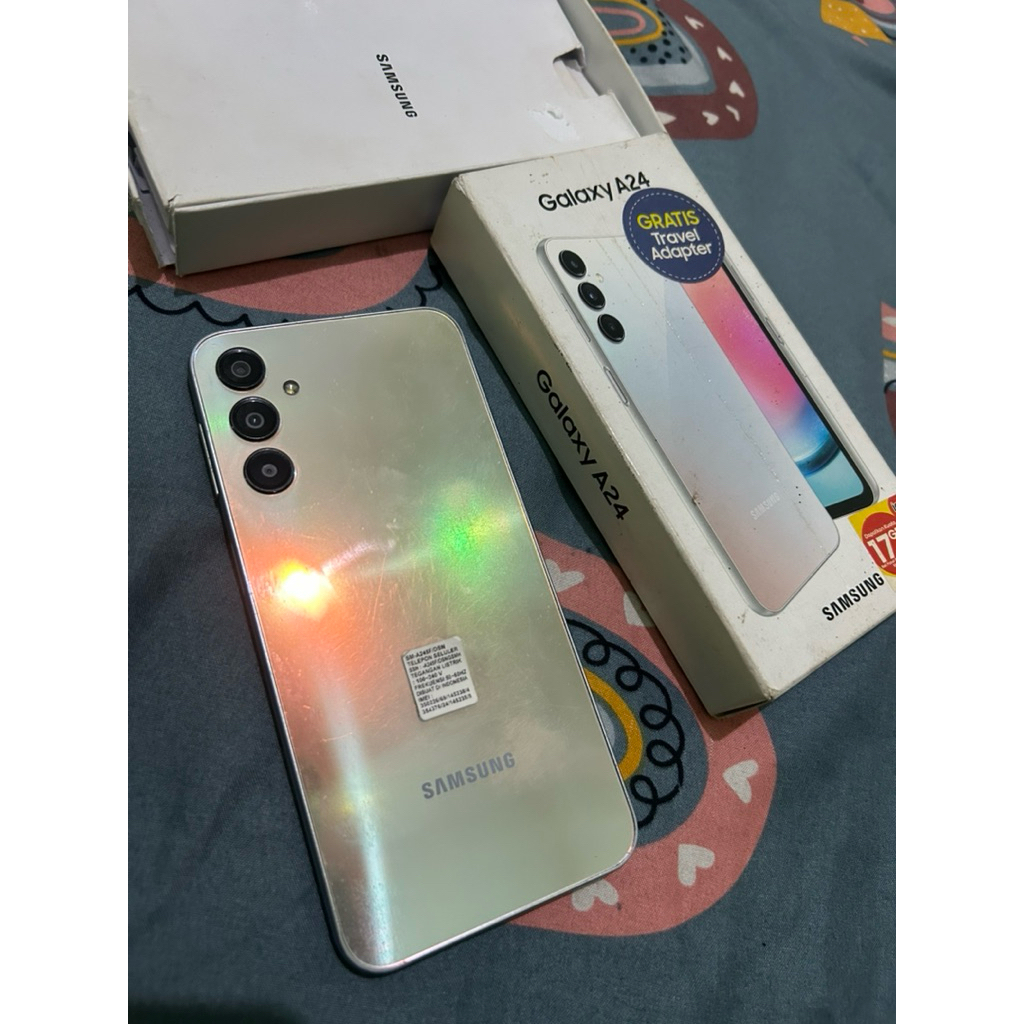 Samsung A24 ram 8/128 second/seken