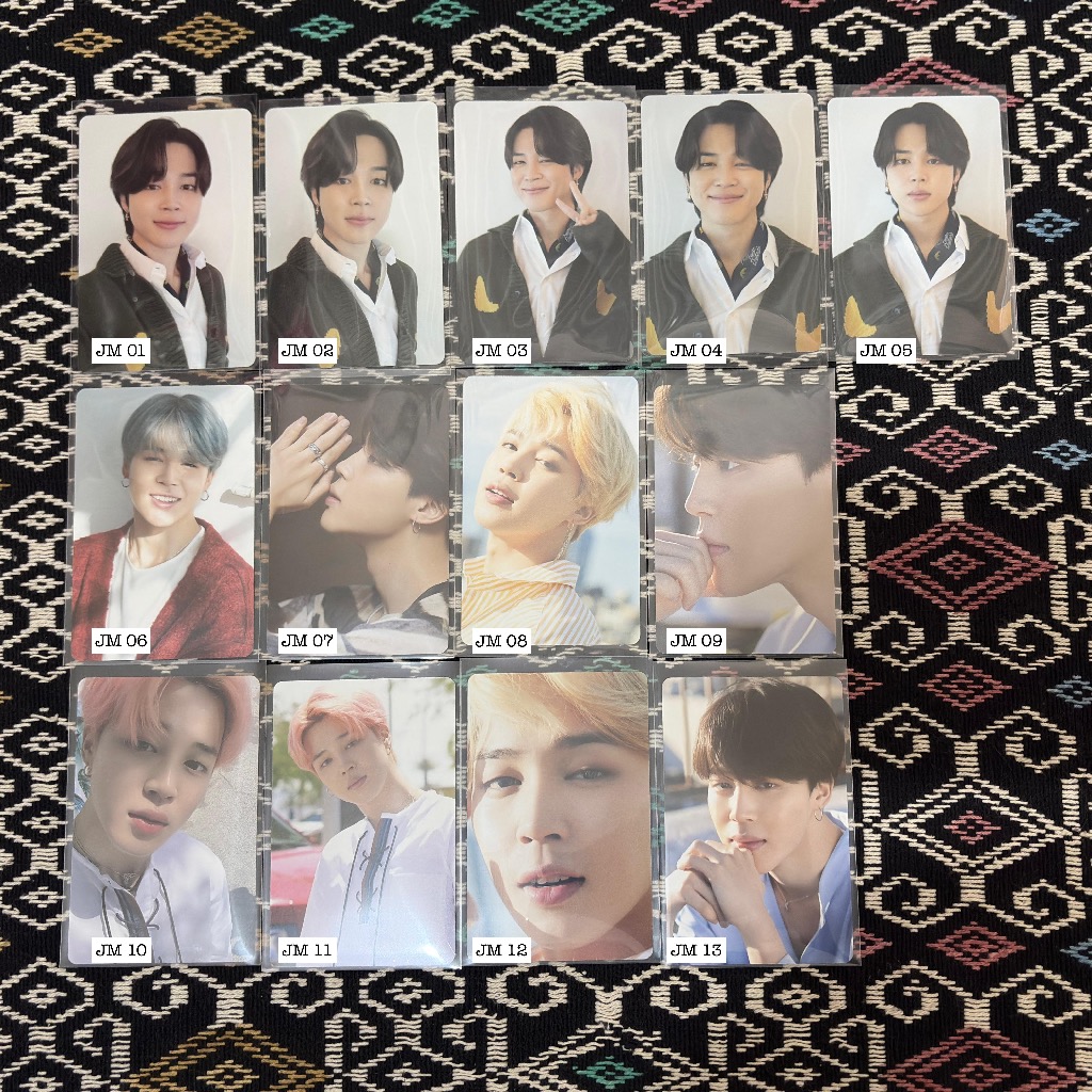 OFFICIAL PHOTOCARD PC BTS JIMIN  - PC DICON 101 JIMIN SATUAN