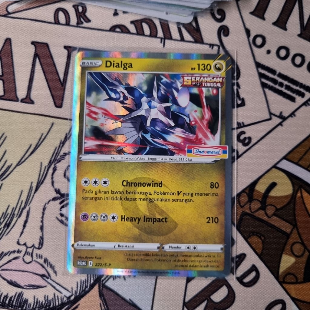 Dialga Indomaret Promo Pokemon TCG Indo