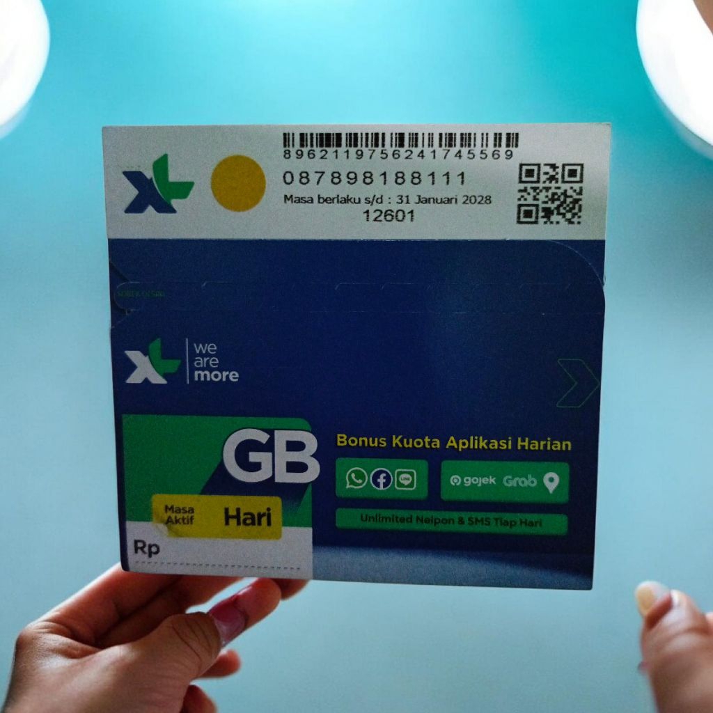 nomor cantik XL 878 9 818 8111 isi kuota 3gb jaringan 5G