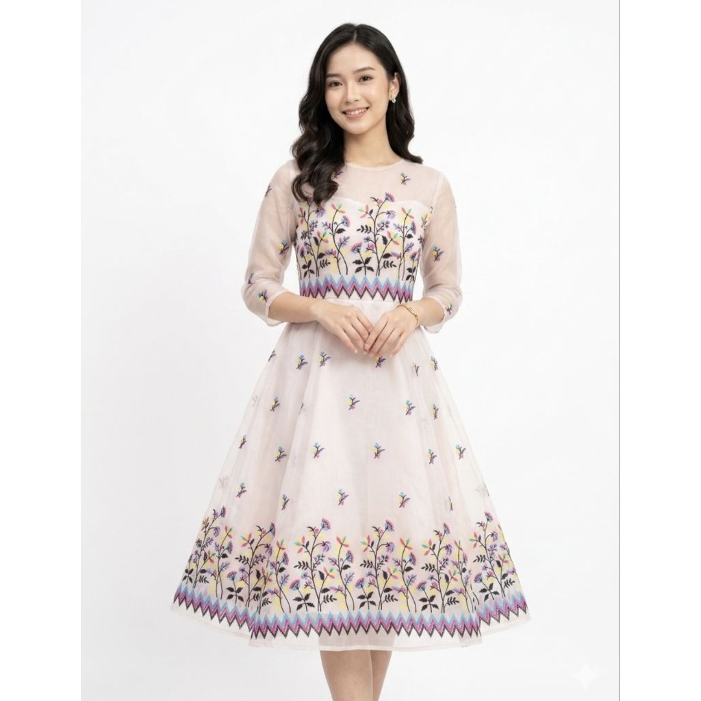Kain Organza New collecction Bahan Baju bodo,dress dsb