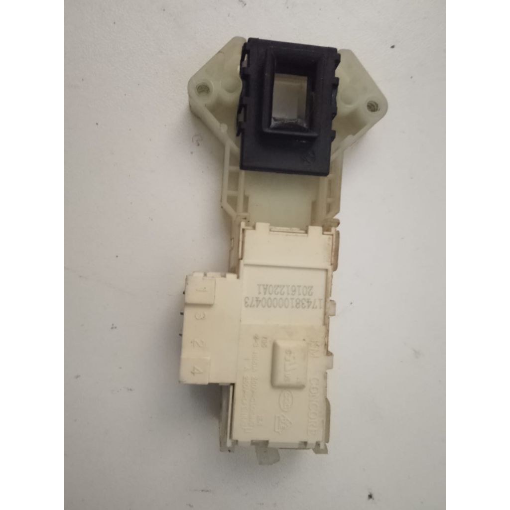 DOORLOCK MESIN CUCI MIDEA FRON LOADING MFG70-ES1003(ORIGINAL COPOTAN)