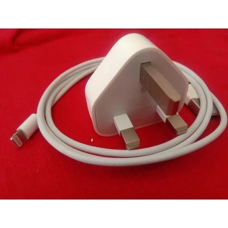 Charger || Charger iPhone Apple Original Bawaan Putih L