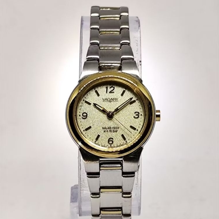 Jam Tangan Wanita Citizen Vagary Solar-Tech E031-S017122 Two Tone Second Original