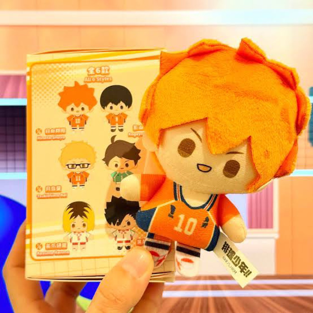 [READY STOCK] Nullset Blind Box Haikyuu  Starfish Mini Doll 10 cm Plush