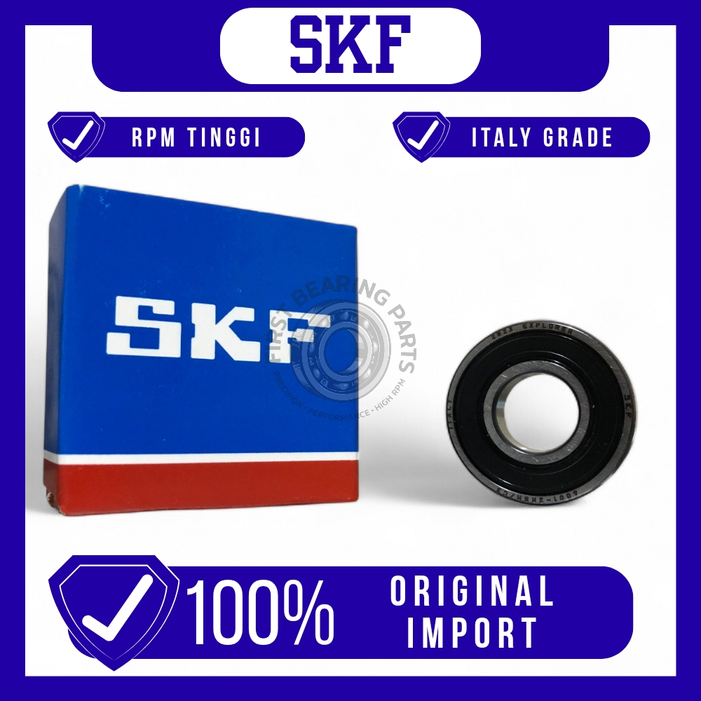 Bearing Skf Bearing 629 Skf Series Tutup Karet 2RSH C3 Klaher 629 Skf Tutup Besi 2Z Laher Skf 629 Op