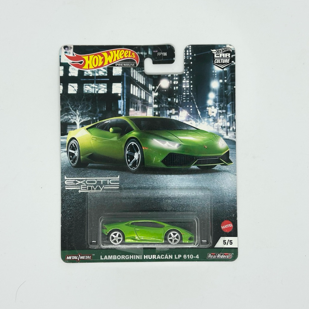 Hot Wheels Premium Car Culture Exotic Envy Lamborghini Mclaren Bugatti