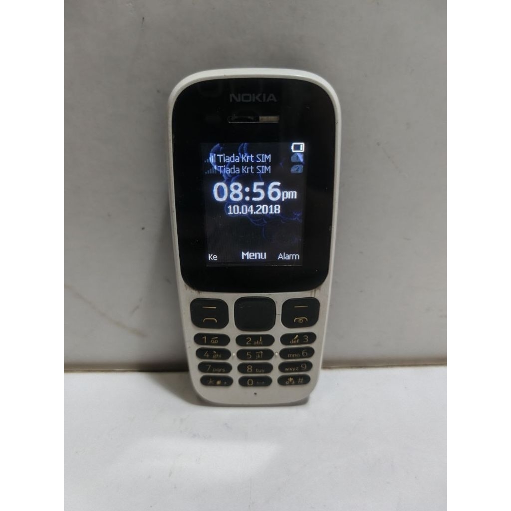NOKIA 105 MODEL TA-1034 DUAL SIM HP SECOND NORMAL JADUL LANGKA